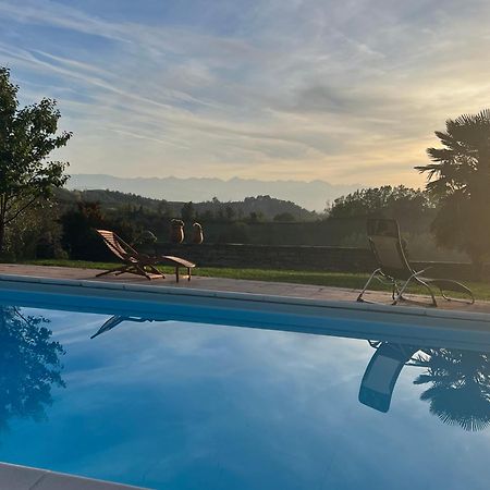 Rustico Im Piemont Mit Panorama Clavesana Exterior foto